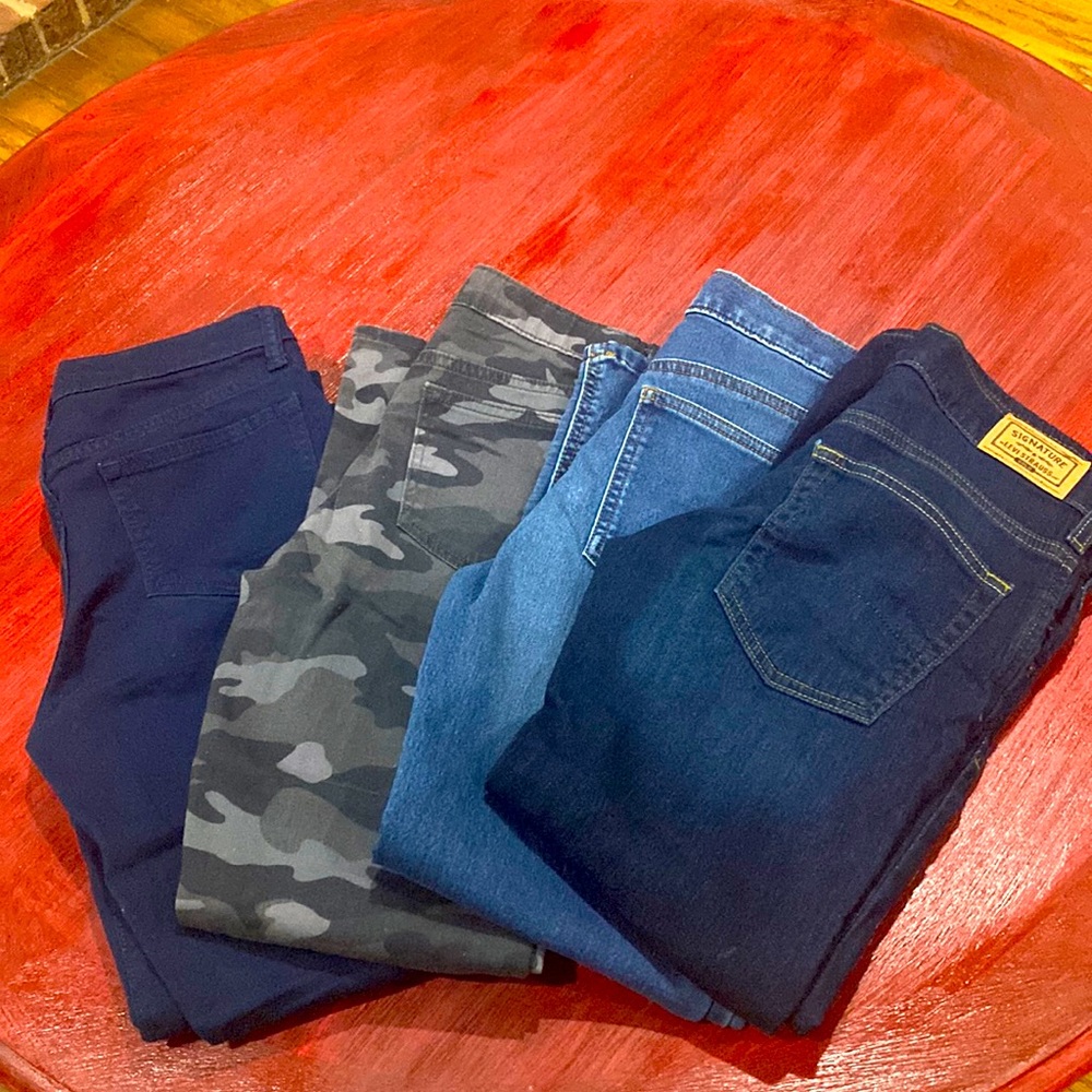 4 pairs of pants size 12 boys.